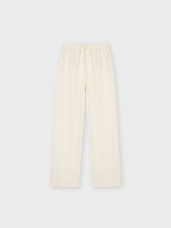 Picture of ND8675 GIRLS WHITE COTTON FELPA PANTS WITH SIDE POCKETS 6-14
